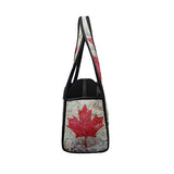 HUVATT Duffel Bags Retro Canadian Flag Womens Gym Yoga Bag Fun Tote Beach Bag for Men