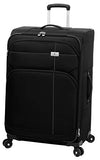 London Fog Cranford 29" Expandable Spinner, Black