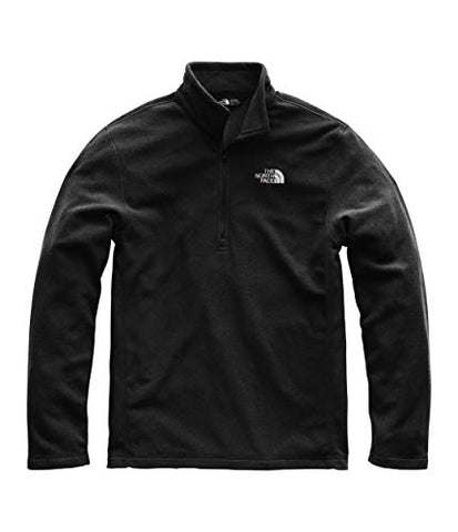 The North Face Men's TKA 100 Glacier 1/4 Zip, TNF Black, SM