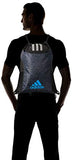 adidas Team Issue II Sackpack, Onix Pixel/Black/Bright Blue, One Size