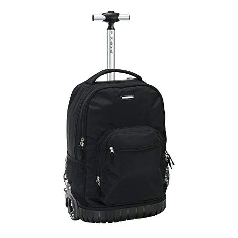 Rockland 19" Rolling Backpack, Black