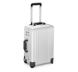 Zero Halliburton Classic Aluminum 2.0 - Carry-On 2 Wheel Luggage (SILVER)