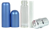 Essential Oil Blank Nasal Inhaler - Refillable Metal Aluminum Inhaler - 5 Gorgeous Colors