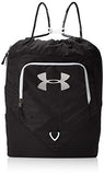 Under Armour Undeniable Sackpack, Black (001)/Silver, One Size Fits All