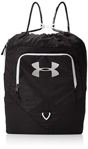 Under Armour Undeniable Sackpack, Black (001)/Silver, One Size Fits All