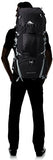 High Sierra Explorer 55L Top Load Internal Frame Backpack Pack, High-Performance Pack for