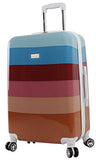 Nicole Miller Rainbow 24" Hard-Sided Luggage Spinner (24 in, Rainbow Spice)