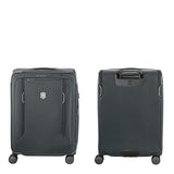 Victorinox Werks Traveler 6.0 Medium Softside Spinner Suitcase, 24-Inch, Grey