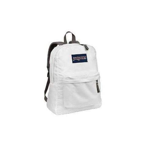 Jansport Unisex Superbreak Classic Ultralight Backpack White