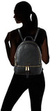 MICHAEL Michael Kors Rhea Zip Medium Leather Backpack, Black
