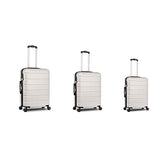 Luggage sets Suitcase Lightweight TSA Lock Spinner White