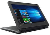 Black Flip Design Lenovo 11.6-Inch Touchscreen 2-In-1 Business Laptop, Intel Celeron N3060, 4Gb