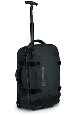Pacsafe Toursafe At21 Anti-Theft Wheeled Carry-On, Black