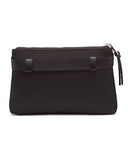Calvin Klein Lane Nylon Key Item Belt Bag Fanny Pack, black/silver