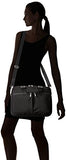 Baggallini Slim Laptop Brief, Black/Charcoal