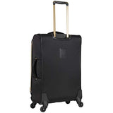 Kenneth Cole Reaction Women's Chelsea 24" 4-Wheel Upright Luggage, Black