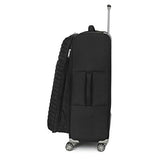 It Luggage 21.5" Quilte Lightweight Expandable Spinner, Black
