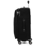 Travelpro Luggage Platinum Elite 25" Expandable Spinner Suitcase W/Suiter, Shadow Black