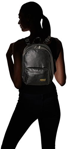adidas compack black leather backpack Shop adidas Originals National Compact Premiu – Luggage Factory