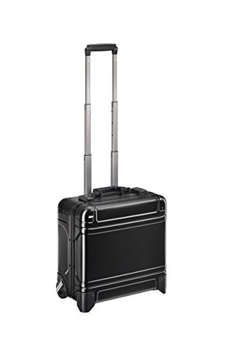 Zero Halliburton Geo Aluminum 3.0-17" Wheeled Business Case, Black