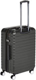 Amazonbasics Premium Hardside Spinner Luggage With Built-In Tsa Lock - 24-Inch, Black