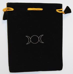 Triple Moon Bag 6"X7" *