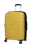 IT Luggage Asteroid 8-Wheel Hardside Expandable 3-Piece Set, Cheese Yellow
