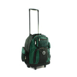 Transworld Roll-Away Deluxe Rolling Backpack - Green