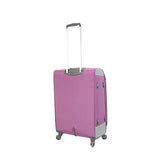 Mia Toro M1136-20In-Blk Italy Sardinia Softside Spinner 20" Carry-On, Black