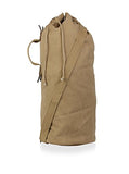 Parson Gray Cavalry Duffel Bag Color: Sand, Size: Small