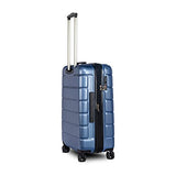 AOUZE Practical Luggage Suitcase Lightweight Expandable Lock Rotator 20 Inches 24 Inches 28 Inches Ultra-Lightweight But Very Durable Suitable for Outdoor Use (Color : Blue)