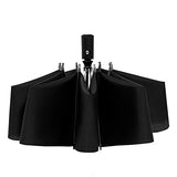 GADIEMKENSD Large 8 Rib Travel Automatic Umbrella Windproof with Auto Open Close Button Reverse