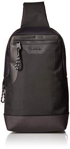 Diesel Men's SUSEGANA SUSE Mono-Cross bodybag, Black, UNI
