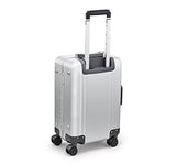 Zero Halliburton Classic Aluminum 2.0 Carry On Spinner Luggage (SILVER)