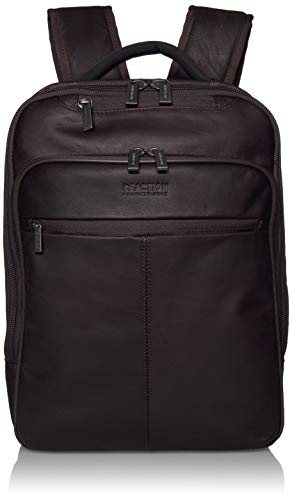 Kenneth cole reaction manhattan colombian leather laptop backpack Clearance