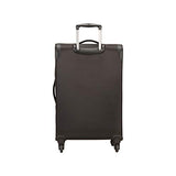 Skyway Luggage Mirage Superlight 24-Inch 4 Wheel Expandable Upright, Black, One Size