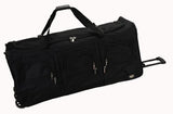 Rockland Luggage 40 Inch Rolling Duffle Bag, Black, X-Large