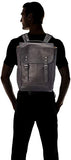 Kenneth Cole Reaction Colombian Leather Single Compartment Flapover 14.1” Laptop Backpack (RFID),