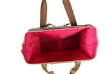 Lily Bloom Design Pattern Carry on Bag Wheeled Cabin Tote (Cabin Pink)