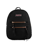 JanSport Half Pint 2 FX Mini Waistpack - Black/Rose Gold Tassel