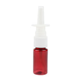 Baoblaze 20pcs 10ml Amber Empty Plastic Nasal Spray Bottles Nose Washing Cleaning Vials for