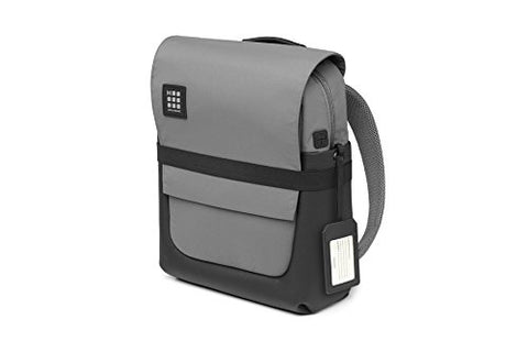 Moleskine ID Backpack, Slate Grey - for Work, School, Travel & Everyday Use, Space for Devices, Tablet, Laptop, Chargers, Notebook Planner or Organizer, Padded Adjustable Straps Secure Zipper