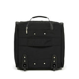 Baggallini 2 Wheel Boarding Tote, Black/Charcoal