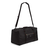 Vera Bradley Lighten Up Large Travel Duffel, Polyester, black