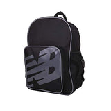 New Balance Men's and Women's Sporty Backpack600D Polyester Plain Weave, Black
