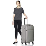 AmazonBasics Belltown Softside Rolling Spinner Suitcase Luggage - 30 Inch, Heather Grey