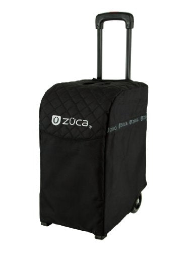 Zuca Pro Artist Case - Black Insert Bag In Black Frame, With Travel Cover And 4 Vinyl Utility