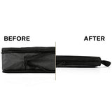 VASCO Compression Packing Cubes for Travel – Premium Set of 4 Luggage Organizer Bags (S+2M+L) Black