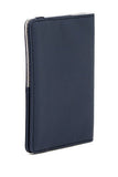 Flight 001 Faux Leather Travel Passport Case Navy O/S