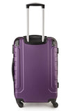 Travelcross Chicago Luggage 3 Piece Lightweight Spinner Set (Purple)